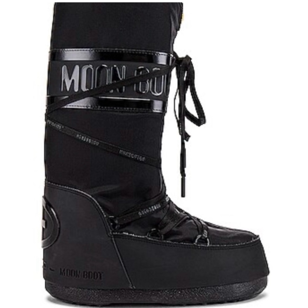 Goldberg x Moon Boot Classic Black Winter Boots